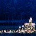 Rune Guneriussen, temporary installation, green art, sustainable artwork, nature art, everyday objects, recycled materials, repurposed objects, sustainable design, green design, light installation, land art