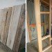 DIY recycled scaffolding, timber wall, reclaimed wood, James Higginson