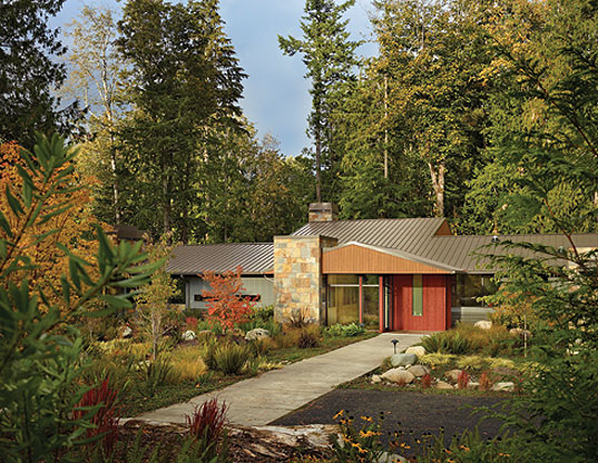 Woods Outback , washington architecture, nature architecture, green building, Geolette Hommas, green design, designing with nature