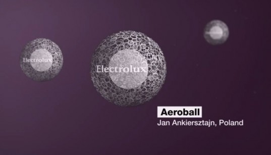 the aeroball, hover, purify air, jan ankiersztjan, electrolux design lab, ball, floating, luminescent