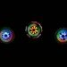 Aether and Hemera, POV, Persistence of Vision, led, light emitting diode, eco art, green art, lighting installation, sustainable design, green design