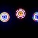 Aether and Hemera, POV, Persistence of Vision, led, light emitting diode, eco art, green art, lighting installation, sustainable design, green design