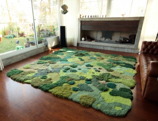alexandra kehayoglou, carpet, rug, pastureland, argentina, plants, meadow, wool