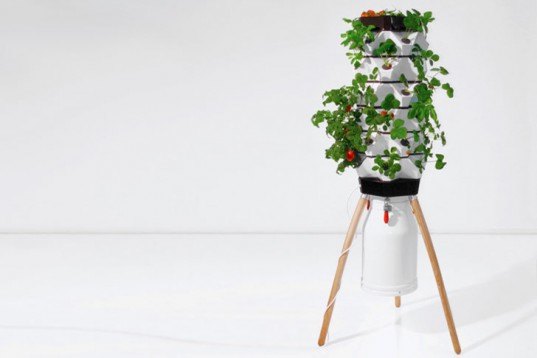 Fogger, vertical planter, VAKANT Design, fogponics, gardening