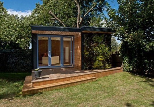 Eden Garden Room, England, garden room, garden office, energy-efficient structure
