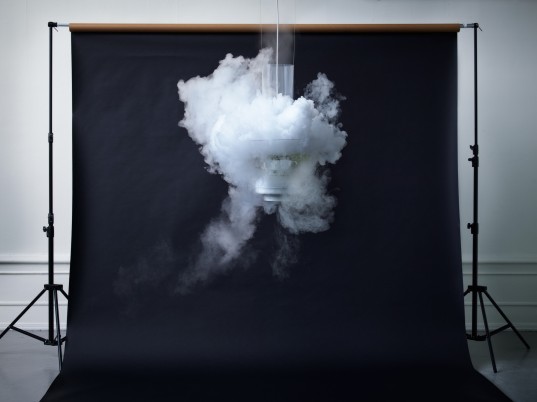 Nebula Project, Micasa LAB, lamp, LED, light fixture, weather, cloud, wifi, weather forecast
