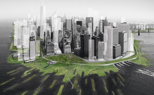 NYC, lower manhattan, wetlands, artificial wetlands, soft infrastructure
