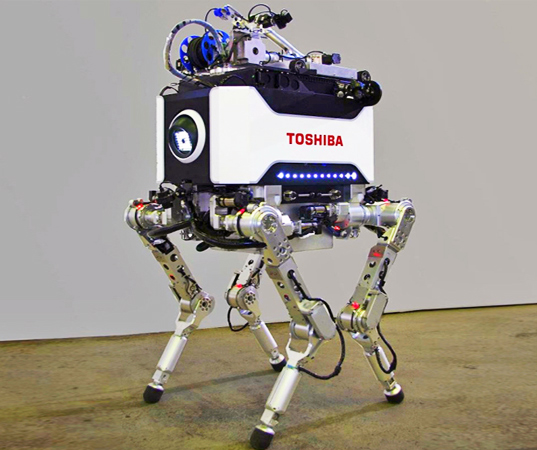 Toshiba Tetrapod Emergency Response Robot toshiba, toshiba corporation, tetrapod robot, resuce robot, nuclear disaster, fukushima, nuclear accident, toshiba robot, rescue bot, disaster zone, design for disaster, sustainable design, green design, green technology