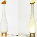 Nishi Chauhan, India, hippos, pigs, upcycled glass lamps, animal farm, recycled materials, art, green design, sustainable design, crafts, wood and lac, eco design, sustainable lighting,