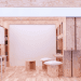 Barcode Room, Studio_01, modular design, furniture, space-saving, urban design, wood, Japan, green design, sustainable design, eco-design