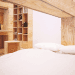 Barcode Room, Studio_01, modular design, furniture, space-saving, urban design, wood, Japan, green design, sustainable design, eco-design