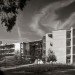 Miller Hull, UCSD, San Diego, university, Structural and Materials Engineering Building, Jacobs School of Engineering, visual arts, LEED Silver, Safdie Rabines Architects, recycled rainwater, sun shading, ventilation, daylighting, California