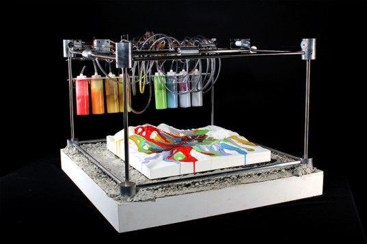 green design, eco design, sustainable design, Josh Newsome-White, Brooke Bowers, George Redmond, Richie Stewart, Hannah Warren, Philippa Shipley, James Boock, Christchurch New Zealand, Quakescape 3d Fabricator, earthquake, seismic activity monitor,