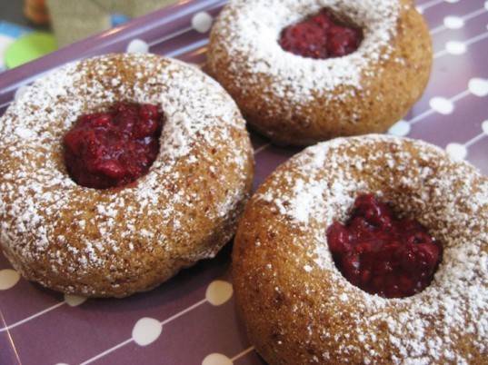 sufganiyot, hanukkah, how-to, diy, cooking, recipe, jelly donuts, sustainable food, vegan donuts, vegan jelly donuts, green holidays, inhabitots, gluten-free donut, chanukkah