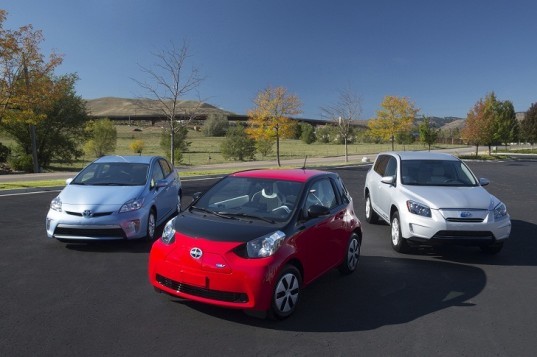 Toyota, Toyota Prius, Toyota iQ, Toyota RAV4 EV, Toyota electric vehicle, magnesium-ion battery, lithium-ion battery, electric car, green car, green transportation, automotive