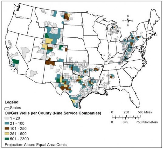 fracking, hydraulic fracturing, groundwater water, pollution, contamination, university texas, energy, institute, study, report, discredited