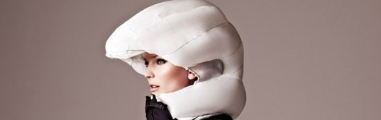 fashion stories 2012, top 2012 fashion stories, ecouterre top 2012 fashion stories, invisible bike helmet, Anna Haupt, Terese Alstin, Hövding
