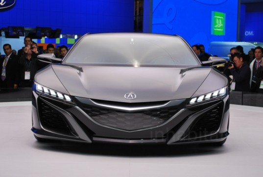 NAIAS, Detroit auto show, North American International Auto Show, 2013 NAIAS, 2013 Detroit Auto Show, green cars, hybrid car, green transportation, Laura K. Cowan, Acura NSX Concept, NSX Hybrid, Acura, NSX, hybrid sports car