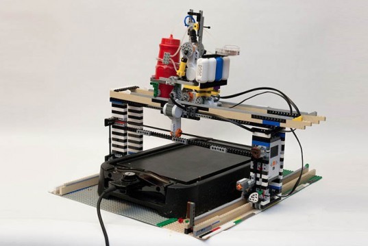 green design, eco design, sustainable design, LEGO Pancakebot, LEGO, Maker Fair, Miguel Valenzuela, automatic pancake maker