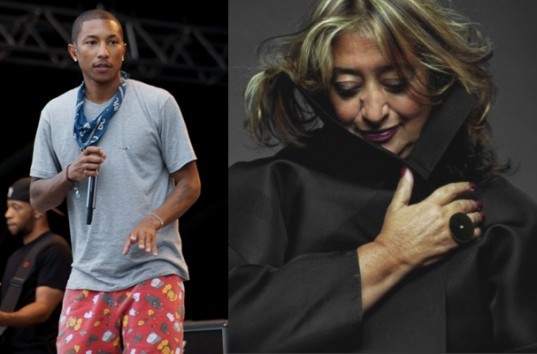 Pharrell, Pharrell chair design, Pharrell collaborates with domeau-peres, Pharrell collaborates with Mark McNairy, Pharrell Williams, prefab architecture, zaha hadid