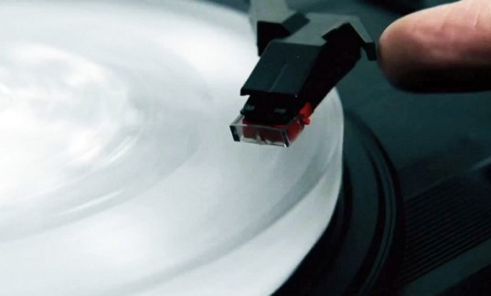 Shout Out Louds Ice Record ice record, shout out louds, sweden, rock, music, turntable, blue ice, single, tbwa stockholm