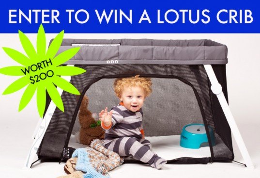lotus crib green gear for parents, green toddler, guava family, Inhabitots giveaway, lotus crib, lotus everywhere crib, nontoxic playpen, nontoxic portable crib, portable crib, portable playpen, safe cribs, safe playpens