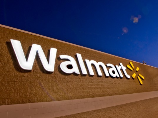Walmart sign, walmart store, walmart supercenter, wal-mart
