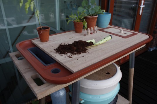 Sebastiaan Sennema, Urban Harvest Series (UHS), compost, recycling, water consumption, furniture, Design Academy of Eindhoven, Botanical, green furniture, Recycling / Compost
