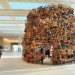 Tadashi Kawamata, Hokkaido, recycled chairs, United Arab Emirates, Chairs For Abu Dhabi, Abu Dhabi, japanese art, meeting point, Abu Dhabi art fair, shelter, Architecture, Art, social design, Recycled Materials, green furniture,
