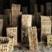 Johanna Mårtensson, art, eco-art, food, environment, decay, architecture, photography, photo installation, bread city, moldy bread, Sweden, Stockholm, A-Design, eco-design, green design, sustainable design