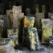 Johanna Mårtensson, art, eco-art, food, environment, decay, architecture, photography, photo installation, bread city, moldy bread, Sweden, Stockholm, A-Design, eco-design, green design, sustainable design