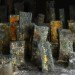 Johanna Mårtensson, art, eco-art, food, environment, decay, architecture, photography, photo installation, bread city, moldy bread, Sweden, Stockholm, A-Design, eco-design, green design, sustainable design