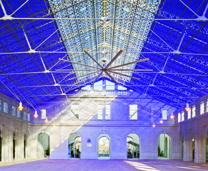 Benalúa, Alicante, Spain, Manuel Ocana del Valle, Railroad, renovation, Casa Mediterraneo, Mediterranean, interior, institution