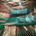 Zip World, green design, eco design, sustainable design, Llechwedd Slate caverns, Caves north wales, Bounce Below, trampoline in a cavern,