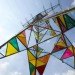 green design, eco design, sustainable design, Ching-Ki Park, Have-Ryan Jong, Ail Hwang, Lechtturm, Lighthouse, stained glass electrical tower, eco art, recycle art, Hattigen Germany