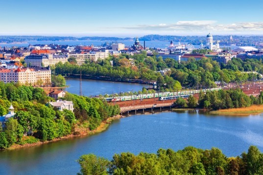 Helsinki, Finland, public transit, shared transportation, car free