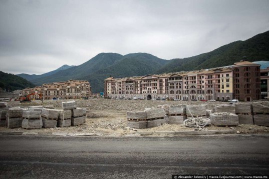 Sochi winter olympics, winter olympics, sochi, ghost town, unfinished buildings, 2014 winter olympics, 2014 sochi olympics, abandoned buildings,