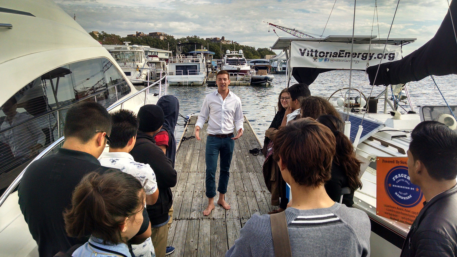 Vittoria Energy Expedition, Vittoria, Vittoria Energy, Nathan Sermonis, Washington DC, Cuba, sailboat, sail, sailing, yacht, boat, renewable energy, energy, energy independence, clean energy, solar, solar power, solar energy, solar panels, wind, wind power, wind energy, wind turbine, wind turbines, education, cruising classroom, classroom, voyage, journey