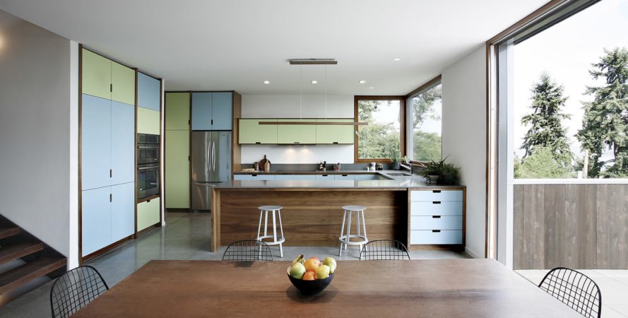 Madrona Passive House, Shed Architecture & Design, net zero, Seattle, solar power, energy efficiency, modular house, green roof, green architecture, insulation, passive house, rainwater harvesting, heat recovery, energy consumption