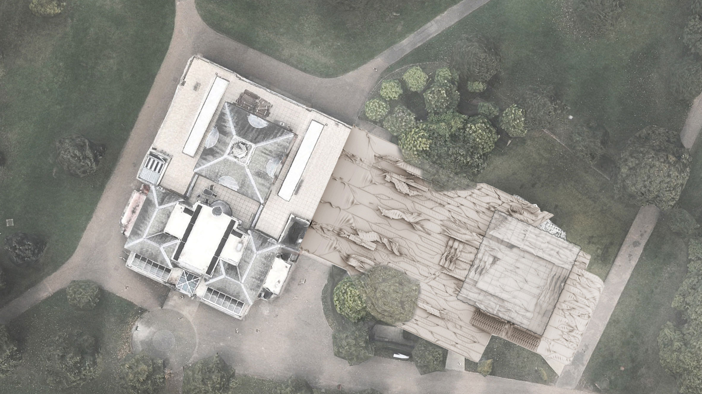 felt pavilion, felt, eco-textiles, eco-friendly textiles, sustainable textiles, Bartlett School of Architecture, University College London, London, U.K., United Kingdom