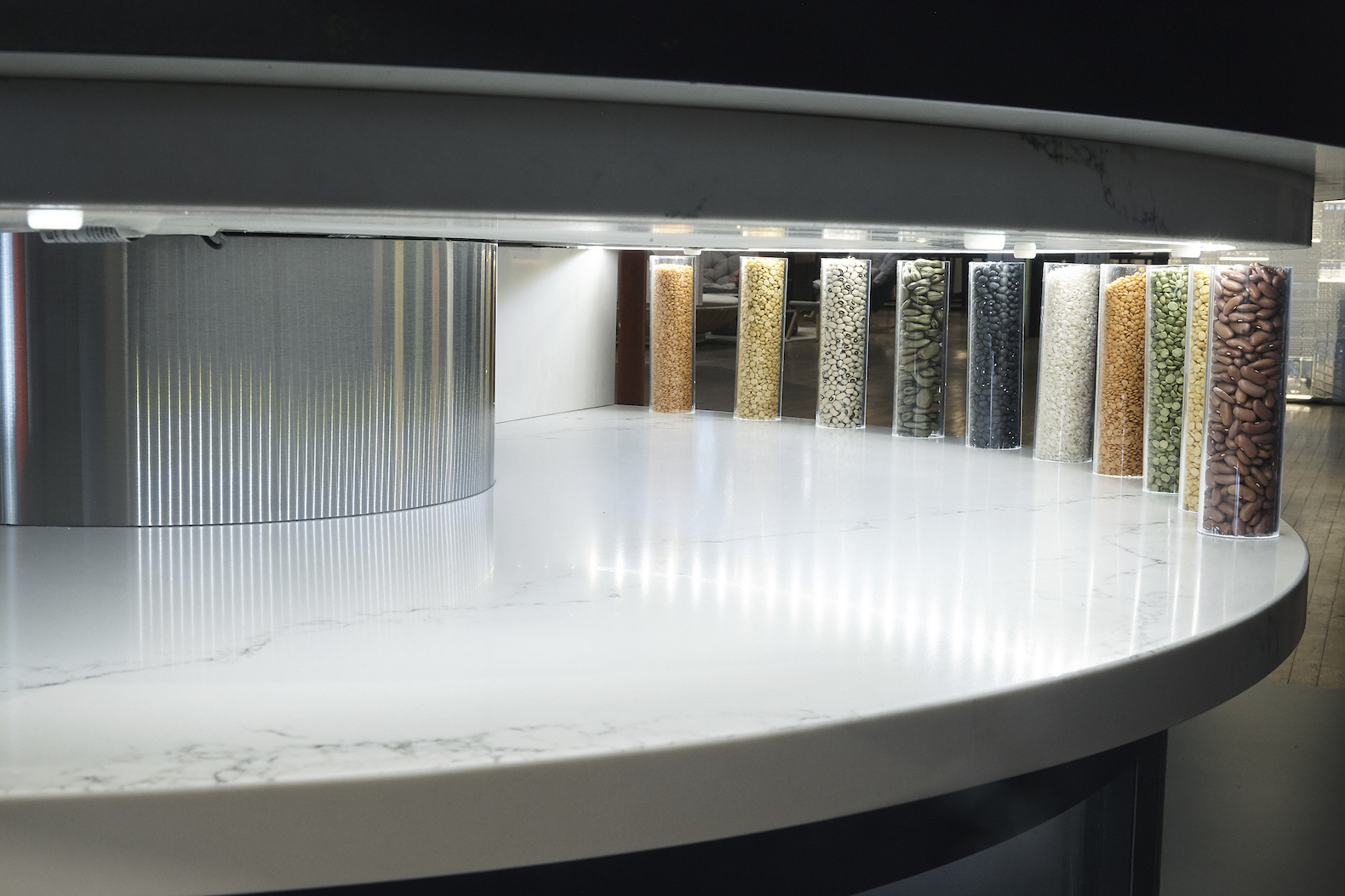Future Kitchen by Caesarstone and Pratt Institute, Future Kitchen by Marc Thorpe and Pratt Institute, Pratt Institute WantedDesign Future Kitchen 2050, WantedDesign and Pratt Institute, Pratt Institute student kitchen design, sustainable kitchen design, zero waste kitchen design,