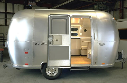 Airstream, Bambi, Christopher Deam, Prefab Friday, Designer Mobile Homes, Chic Mobile Home, Green Mobile Home