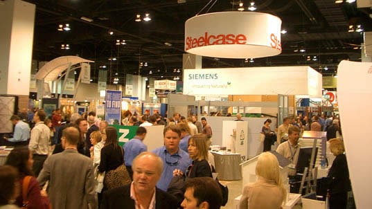 GreenBuild Denver 2006 products materials exhibit hall inhabitat