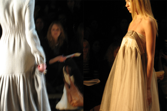 fall fashion week 2007 linda loudermilk green eco sustainable organic style design