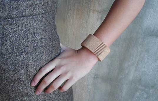 studio1 a.m. cork cuff eco sustainable jewelry