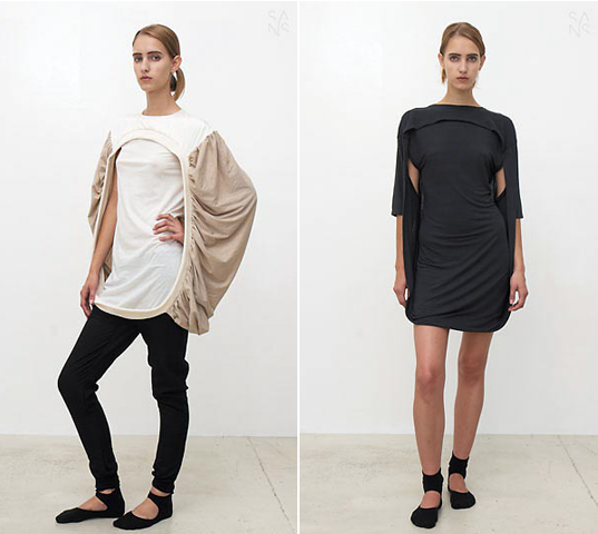 sans eco fashion bamboo organic cotton wool sustainable design ecco domani