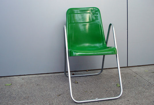 STElla chair 2, recycled chair, Mexican bus chair, bus seat chair, sustainable furniture