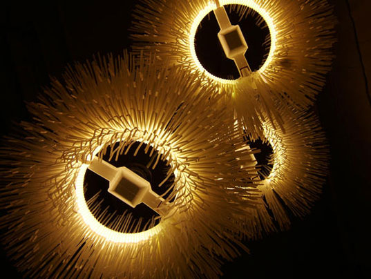 Ziptie Light, Zip Tie design, Steven Haulenbeek, Steve Haulenbeek, Sustainable Lighting