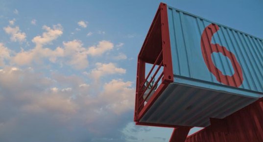 shipping containers, shipping container architecture, Mexico, Container City, container restaurant, shipping container restaurant, recycled materials