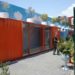 shipping containers, shipping container architecture, Mexico, Container City, container restaurant, shipping container restaurant, recycled materials